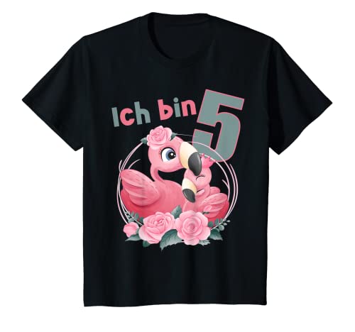 Kinder 5 Jahre alt Ich bin 5 Flamingos Flamingo 5. Geburtstag T-Shirt Kinder 5 Jahre alt Ich bin 5 Flamingos Flamingo 5. Geburtstag T-Shirt von 5.Geburtstag Flamingos Flamingo Outfit