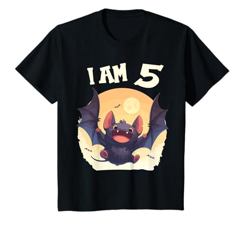 Kinder 5 Jahre alt Fledermäuse Fledermaus 5. Geburtstag T-Shirt Kinder 5 Jahre alt Fledermäuse Fledermaus 5. Geburtstag T-Shirt von 5.Geburtstag Fledermäuse Fledermaus Shop