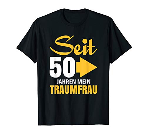 Herren Goldhochzeit 50 Jahre Verheiratet Goldene Hochzeit Geschenk T-Shirt von 50 Jahre Zusammen Hochzeitstag Ehemann Ehefrau Ehe