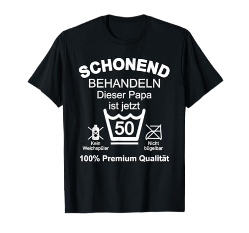 50 Geburtstag Mann 50er Papa 50 Jahre Vater Männer T-Shirt von 50. Geburtstag Mann 50. Geburtstag 50er Designs