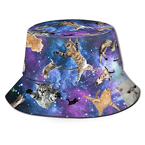 501 Anglerhut Süße Katze Fischerhüte Sonnenschutz Bucket Hat Atmungsaktiv Strandhut Für Reisen Outdoor Wandern von 501