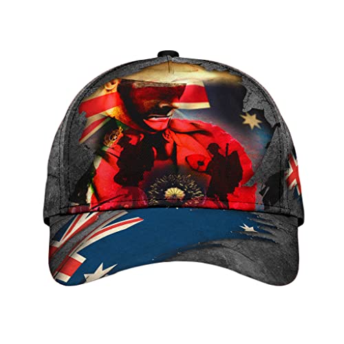 501 Anzac Day Australier 2021 Herren Damen Basecap Baumwolle Baseball Kappen Reine Farbe Trucker Kappe Für Reisen Wander Sport von 501