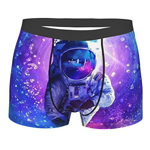 501 Weltraum-Astronauten-Galaxie Herren Underwear Bequeme Unterhosen Mit Stretch Unterwäsche Fitted Funktionsunterwäsche L von 501