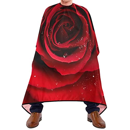 Friseurumhang 140x168cm, Blume, Blume, Rose Professionelle Friseure Kleid Wasserdicht Barbier Umhang Professionelle Haarschneideumhang Cape, Für Friseursalon, Kinder, Färben von 501