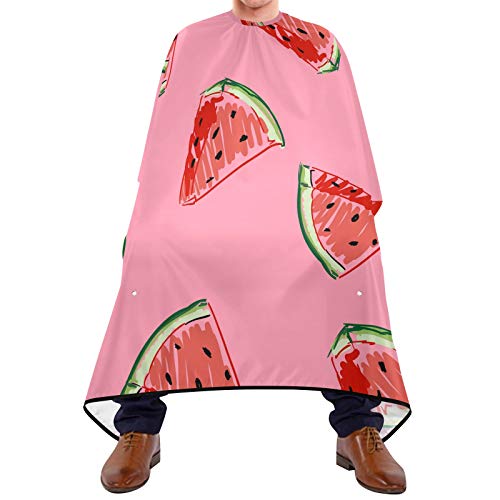 Friseurumhang 140x168cm, Wassermelone Unisex Friseurumhang Professionelle Salon Barbier Umhang Mode Barbiere Cape, Für Kinder, Barbier, Färben von 501