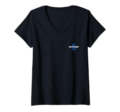 Damen 50 Plus Papa T-Shirt mit V-Ausschnitt Damen 50 Plus Papa T-Shirt mit V-Ausschnitt von 50PLUSDAD