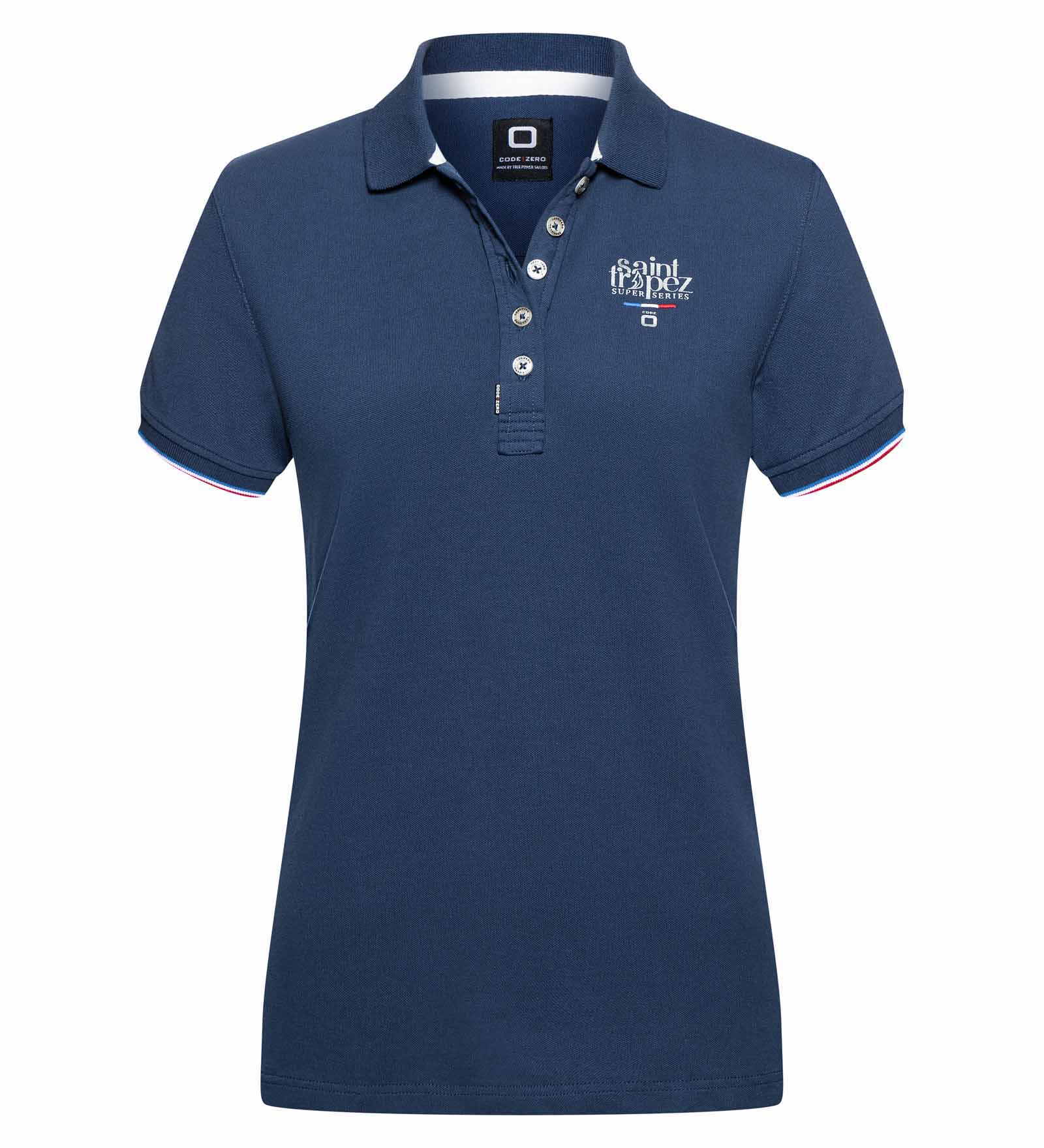 Poloshirt Damen Saint-Tropez blau L 52 Super Series von 52 Super Series