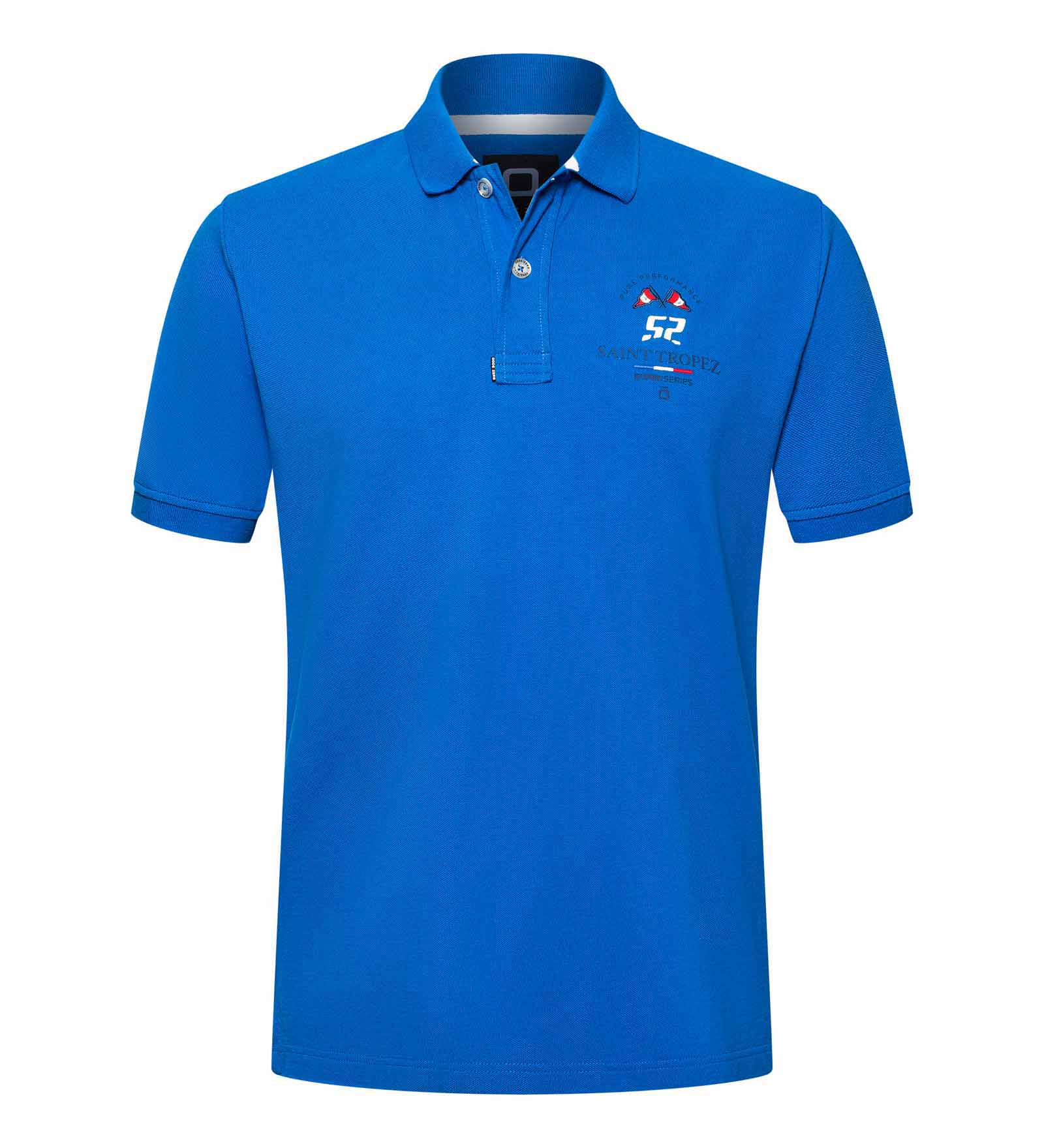 Poloshirt Herren Saint-Tropez blau 3XL 52 Super Series von 52 Super Series