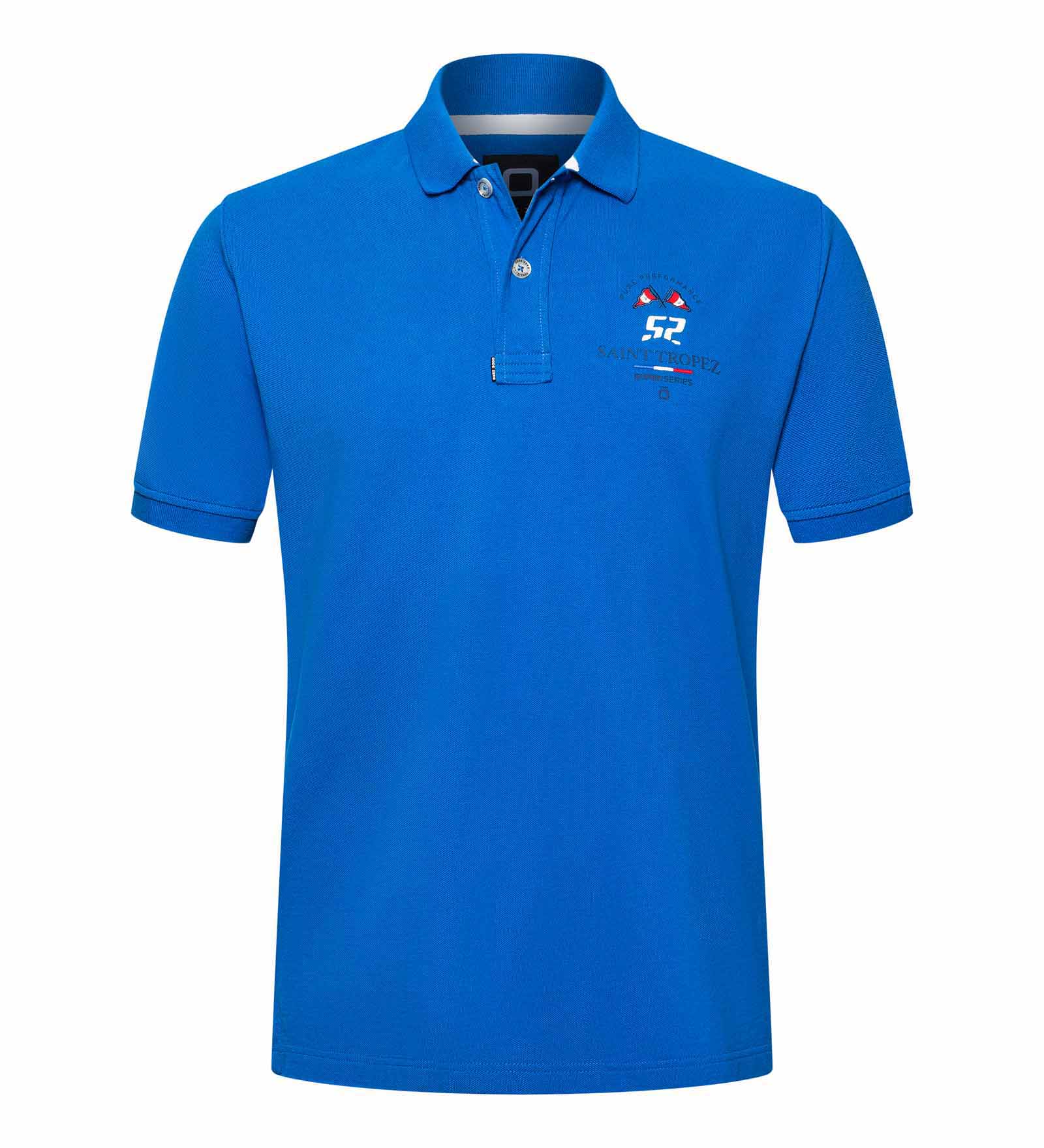 Poloshirt Herren Saint-Tropez blau XXL 52 Super Series von 52 Super Series