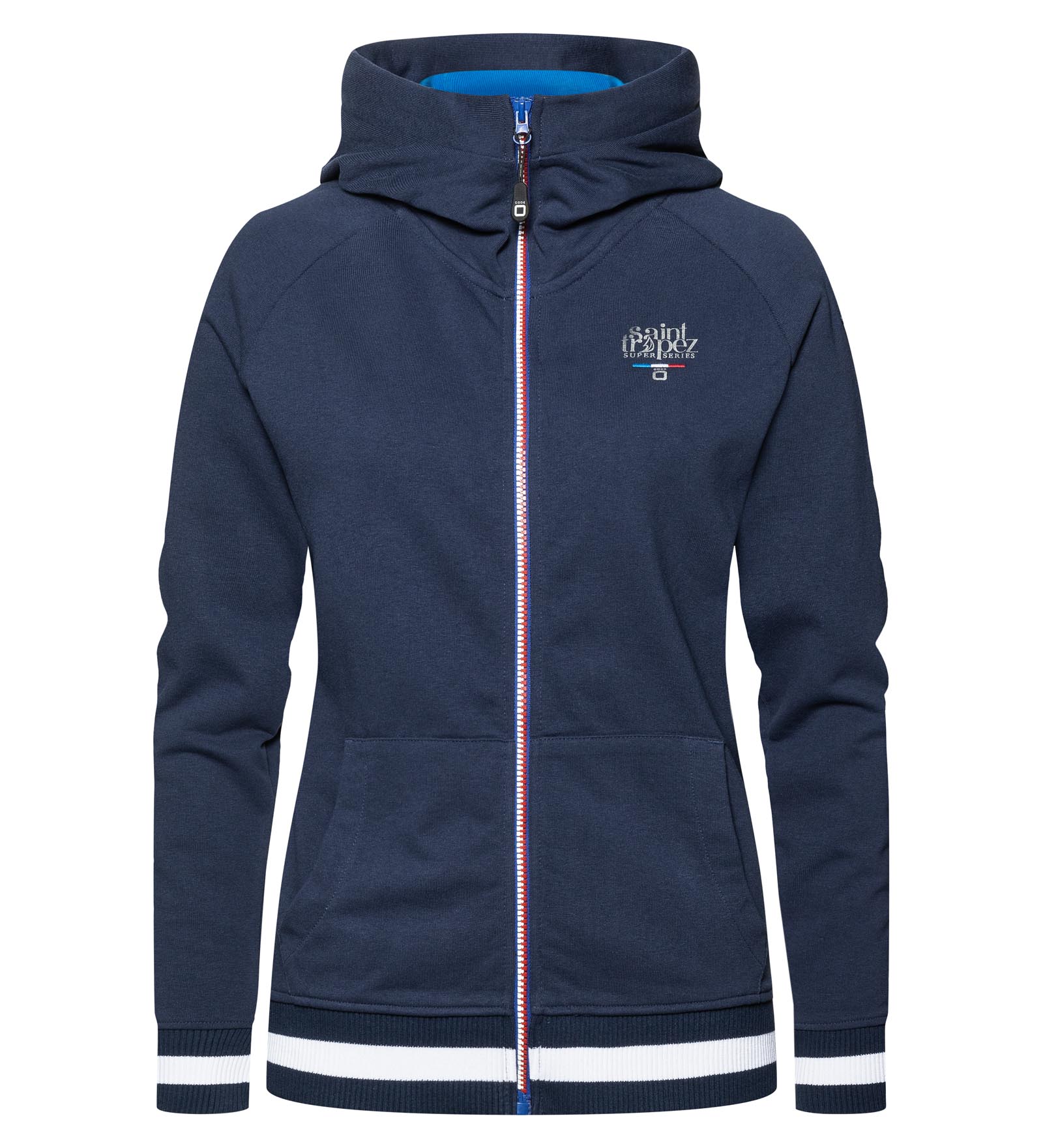 Sweatjacke Damen Saint-Tropez grau L 52 Super Series von 52 Super Series