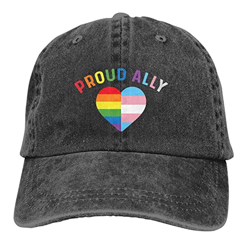 527 Herren Damen Snapback Kappe Pride Month LGBTQ Gay Pride Ally Baseball Cap Verstellbar Distressed Basecap Leicht Baseball Kappen Für Golf Reisen Wander von 527