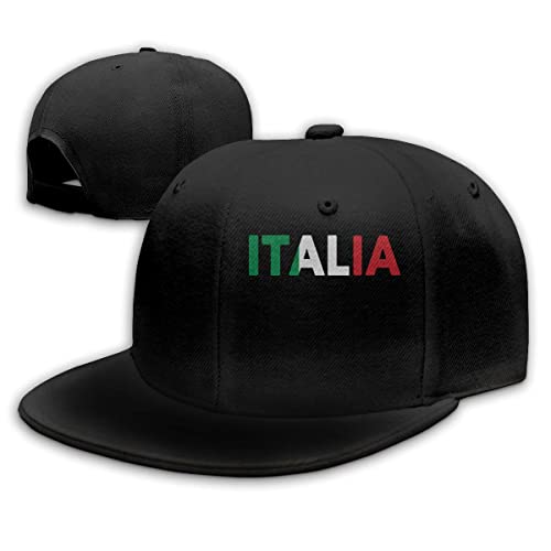 539 Basecap Italien Italien Italienische Flagge Baseball Kappe Verstellbare Freizeit Basecap Baumwolle Baseball Cap Für Reisen, Tennis, Teenager von 539