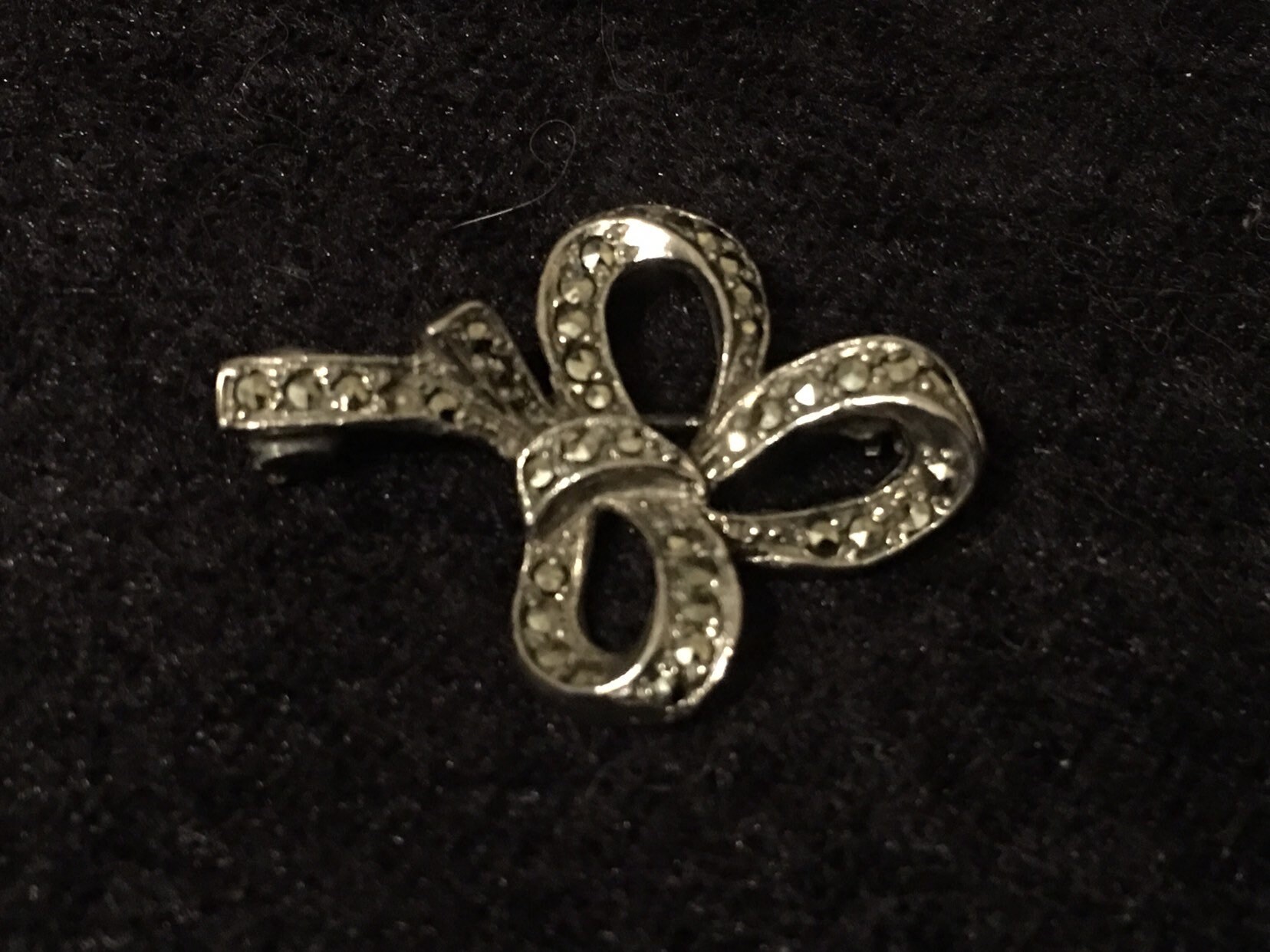 Vintage Exquisite Marcasite Band Brosche von 5426408