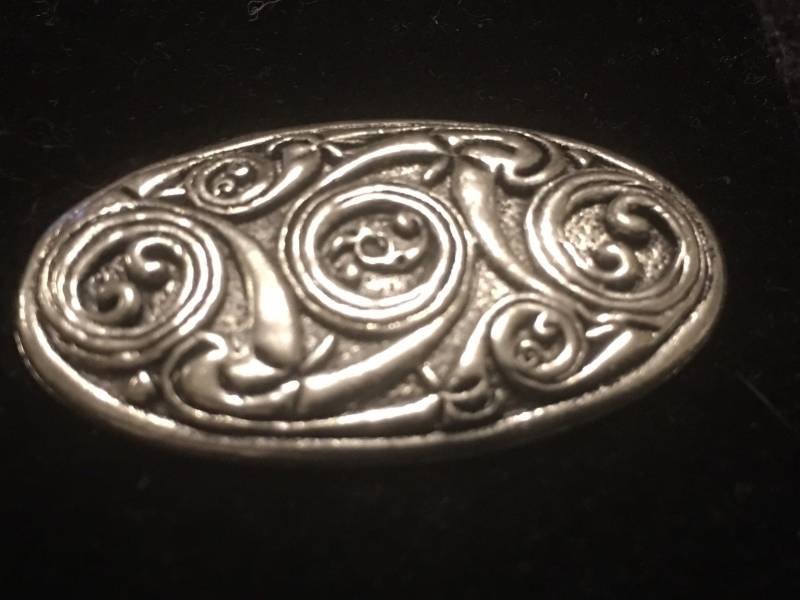 Vintage Pageant Silber Pin Brosche von 5426408