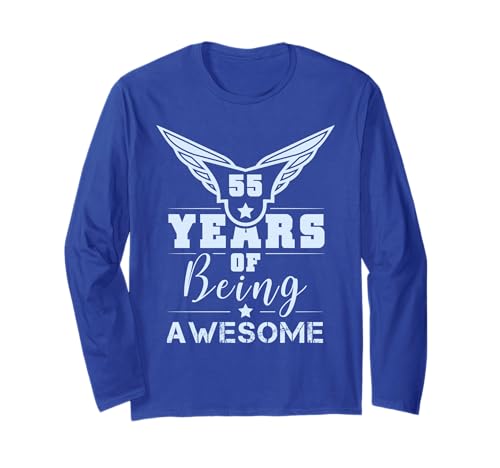 Vintage-Geschenke zum 55. Geburtstag, Herren, 55 Jahre alt Langarmshirt Vintage-Geschenke zum 55. Geburtstag, Herren, 55 Jahre alt Langarmshirt von 55 Jahre alte Vintage 55. Geburtstagsgeschenke für