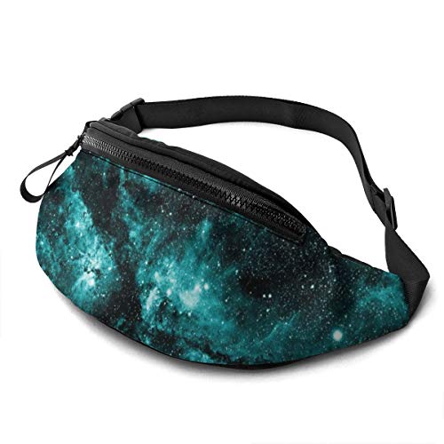 Damen Bauchtasche Galaxie Im Weltraumuniversum Sport Hüfttasche Mit Reißverschluss,Große Kapazität Handytasche Tasche Für Aktivitäten Hundetraining Fitness 14X35cm von 550