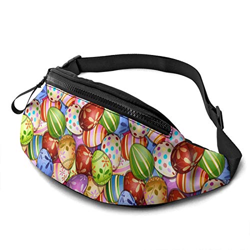 Sport Gürteltasche Niedlicher Hase Im Korb Gürteltasche Mit Reißverschluss,Multifunktionale Damen Bauchtasche Für Joggen Aktivitäten Damen 14X35cm von 550