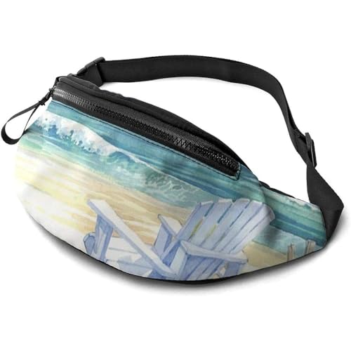 Sport Hüfttasche Strandsommer Damen Brustbeutel Verstellbarer,Multifunktionale Taillentasche Für Running Herren Damen 14X35cm von 550