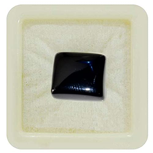 55 Karat Natürlicher zertifizierter Schwarzer Onyx Haqiq Edelstein 2,25 2,04 Karat Quadratische Form Chakra Heilung Kostbare zertifizierte Vorräte Chakra Genstone Ohrstecker Viele von 55Carat