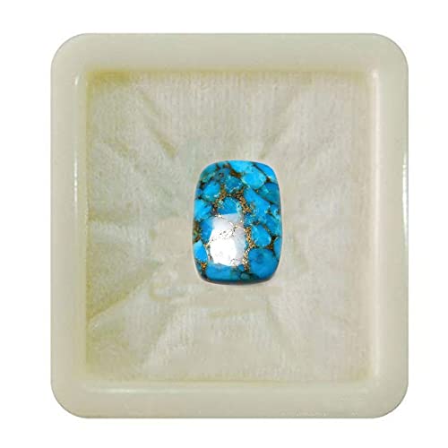 55Carat Natural Copper Turquoise Gemstone Rechteck Kissen Form Chakra Heilung Geburtsstein Schütze Zodiac Astronomie und Astrologie Zeichen Schmuck Making 4 Ct 55Carat Natural Copper Turquoise Gemstone Rechteck Kissen Form Chakra Heilung Geburtsstein Schütze Zodiac Astronomie und Astrologie Zeichen Schmuck Making 4 Ct von 55Carat