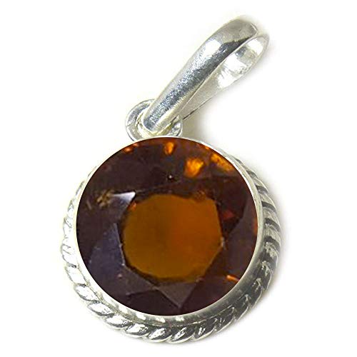 55Carat Wählen Sie Ihre Farbe 10 Karat runde Form natürliche Ceylon-Hessonit-Edelsteine Silber Anhänger Medaillon 1 0 Cara, Edelstein, natürlicher Ceylon-Hessonit, 1 0 Cara, Edelstein, Malachit von 55Carat