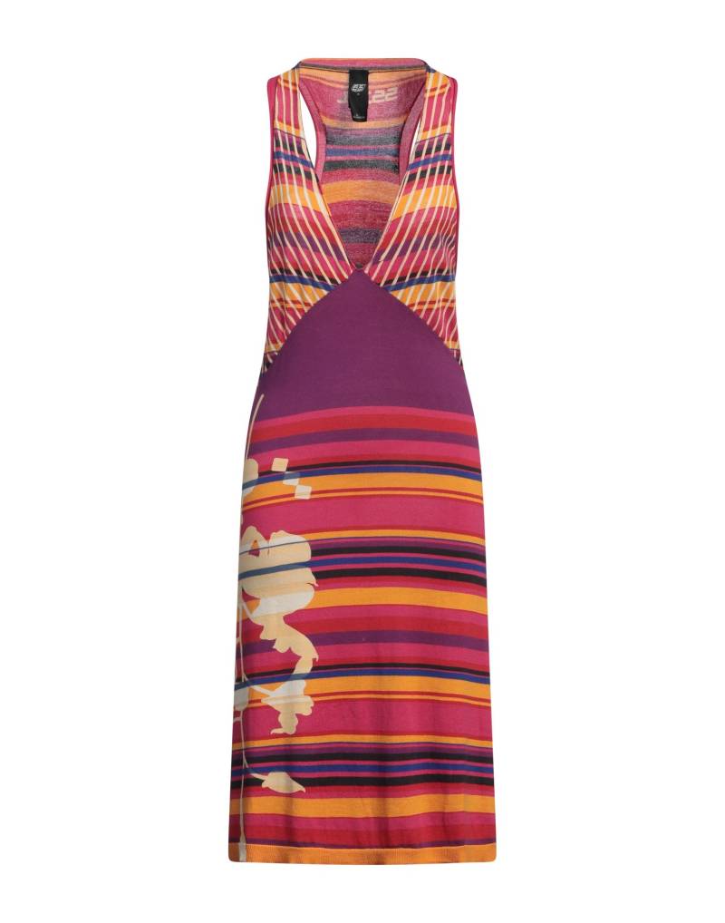 55DSL Midi-kleid Damen Fuchsia von 55DSL