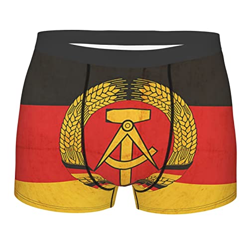 56 Boxershorts Deutsche Flagge Männer Unterhosen Bequeme Herren Boxershort Atmungsaktiv Men Retroshorts Für Herren Basic Alltag Fit XL von 56