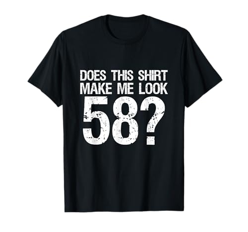 Vintage 58. Geburtstag Deko Geschenk Männer 58 Jahre Lustig T-Shirt Vintage 58. Geburtstag Deko Geschenk Männer 58 Jahre Lustig T-Shirt von 58. Geburtstag Geschenk