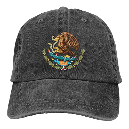 593 Herren Baseball Kappen Wappen Von Mexiko Distressed Basecap Baumwolle Baseball Cap Leicht Abwaschbar Trucker Cap Für Tennis Sport Wander Zubehör von 593