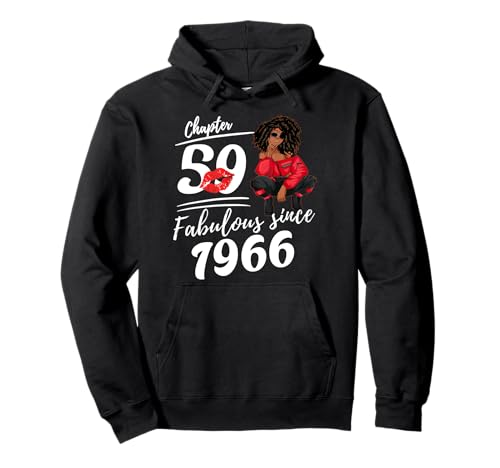Kapitel 59 Fabelhaft seit 1966 Königin für Frauen zum 59. Geburtstag Pullover Hoodie von 59th Birthday Shirts For Women Fabulous