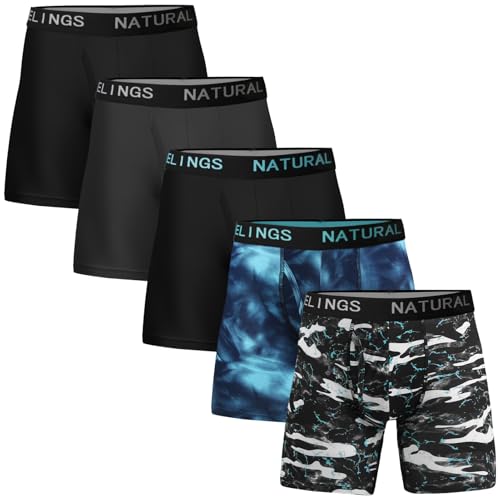 5Mayi Calecon Boxer Homme (Lot de 5) Sportswear Boxers Sport Running M von 5Mayi