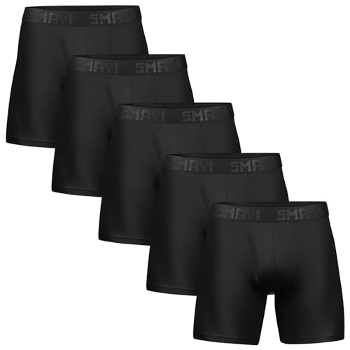 5Mayi Sport Boxershorts Herren Unterhosen Männer Polyester 5er Pack M von 5Mayi