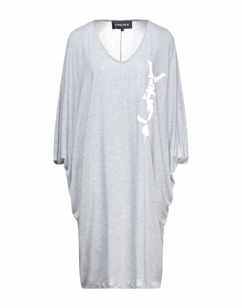 5PREVIEW Mini-kleid Damen Hellgrau von 5PREVIEW