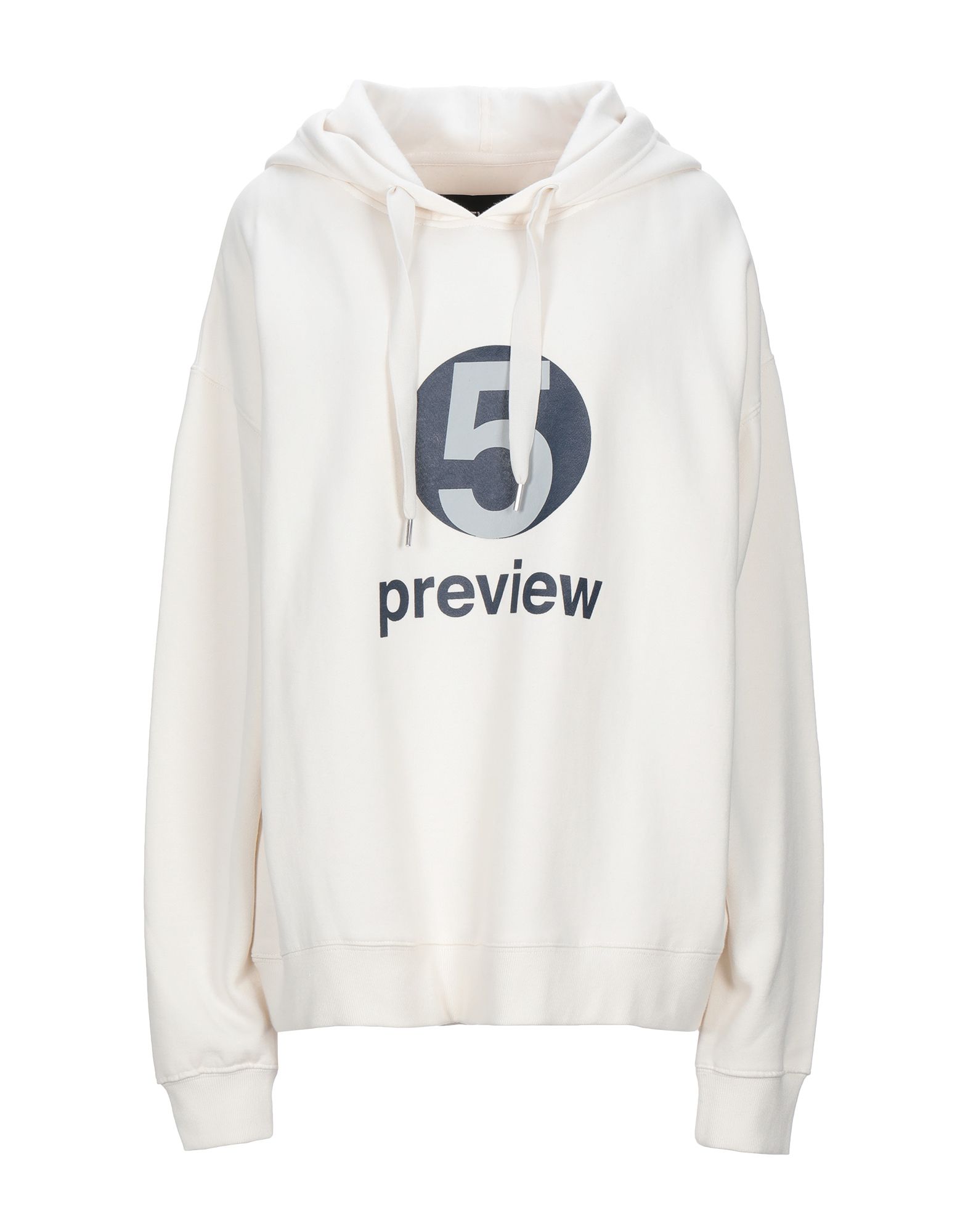 5PREVIEW Sweatshirt Damen Elfenbein von 5PREVIEW