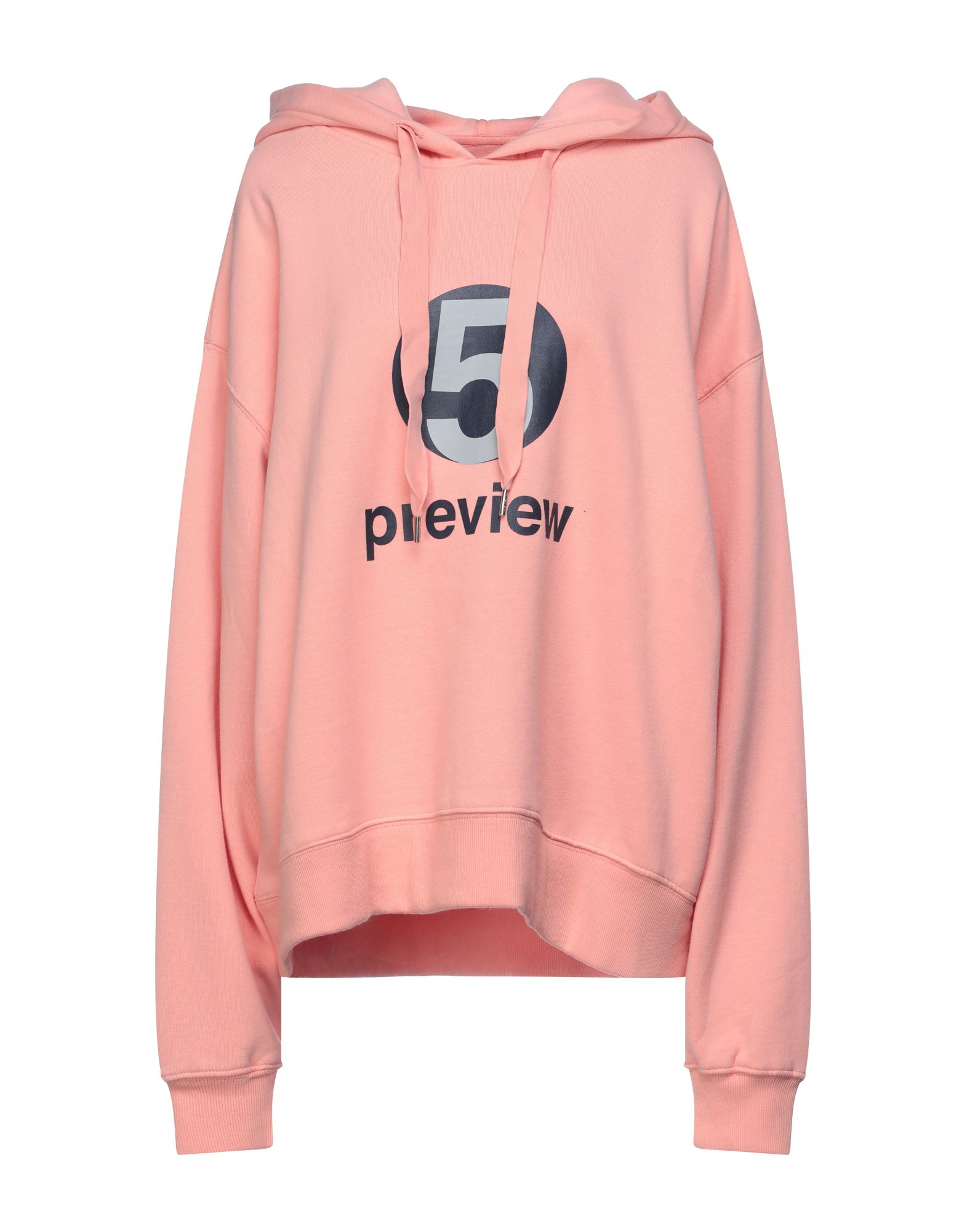 5PREVIEW Sweatshirt Damen Lachs von 5PREVIEW