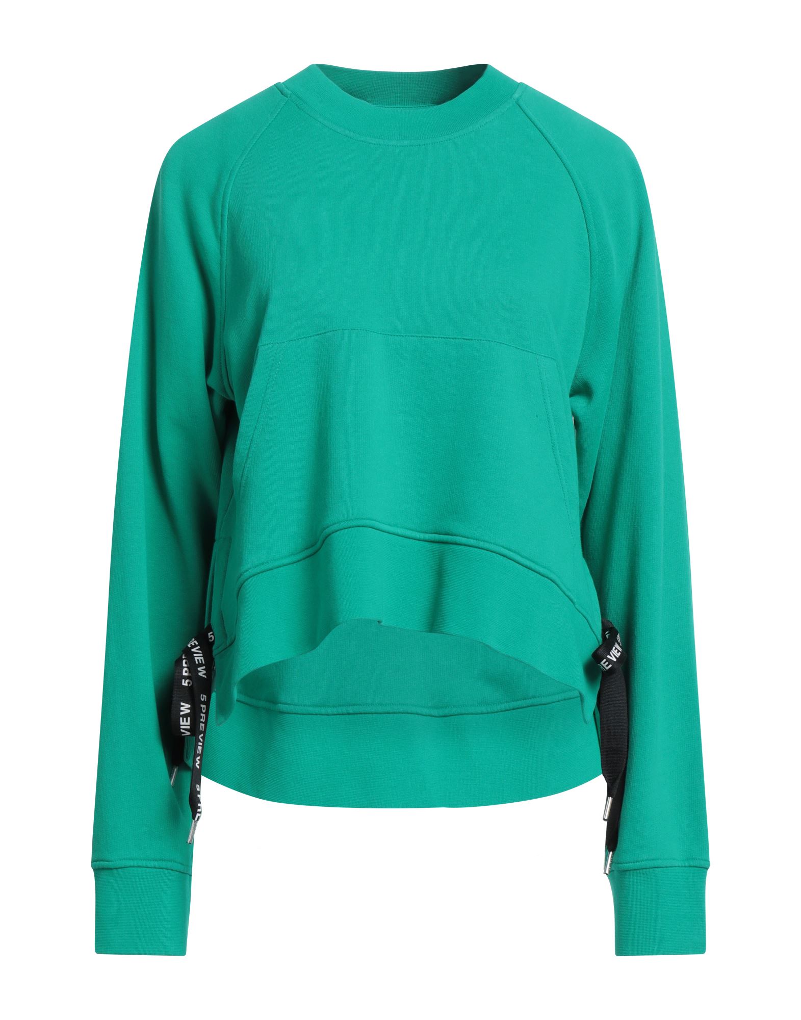 5PREVIEW Sweatshirt Damen Vert Émeraude von 5PREVIEW