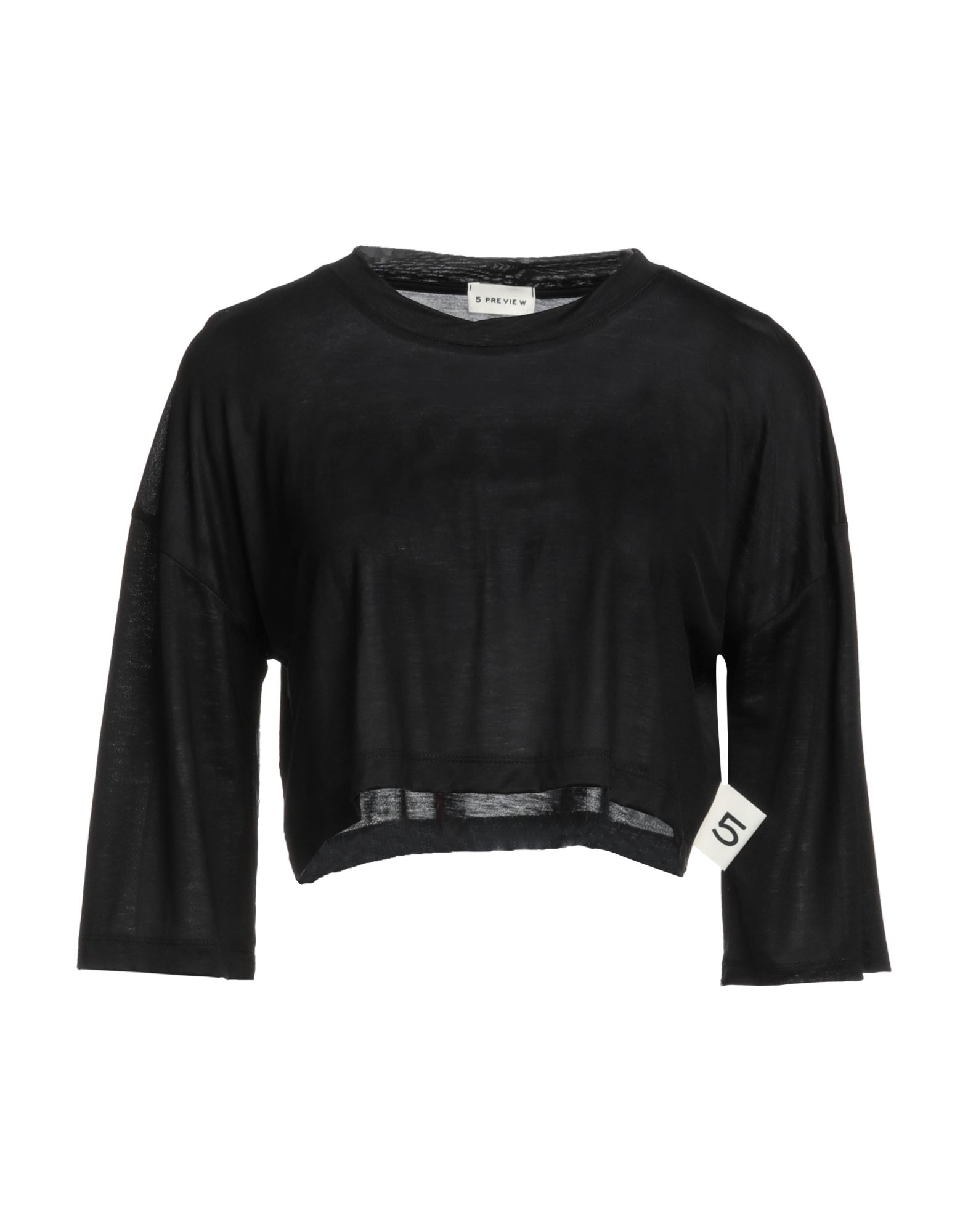 5PREVIEW T-shirts Damen Schwarz von 5PREVIEW