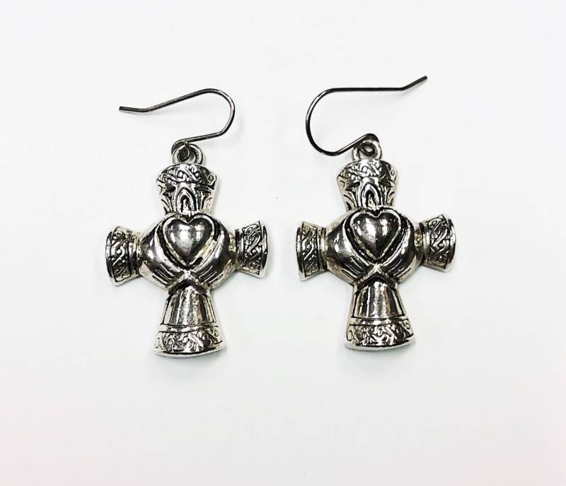 Religiöse Kreuz Ohrringe von 5goldenthings