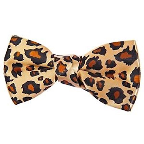 5starwarehouse® Herren Damen Fliege Einfarbig Muster Kostüm Hochzeit Krawatte Krawatte Krawatte, leopard, Einheitsgröße von 5starwarehouse