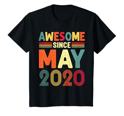 Kinder Super seit Mai 2020 Vintage 5th Birthday 5 Jahre alt T-Shirt Kinder Super seit Mai 2020 Vintage 5th Birthday 5 Jahre alt T-Shirt von 5th Birthday Tee Gifts