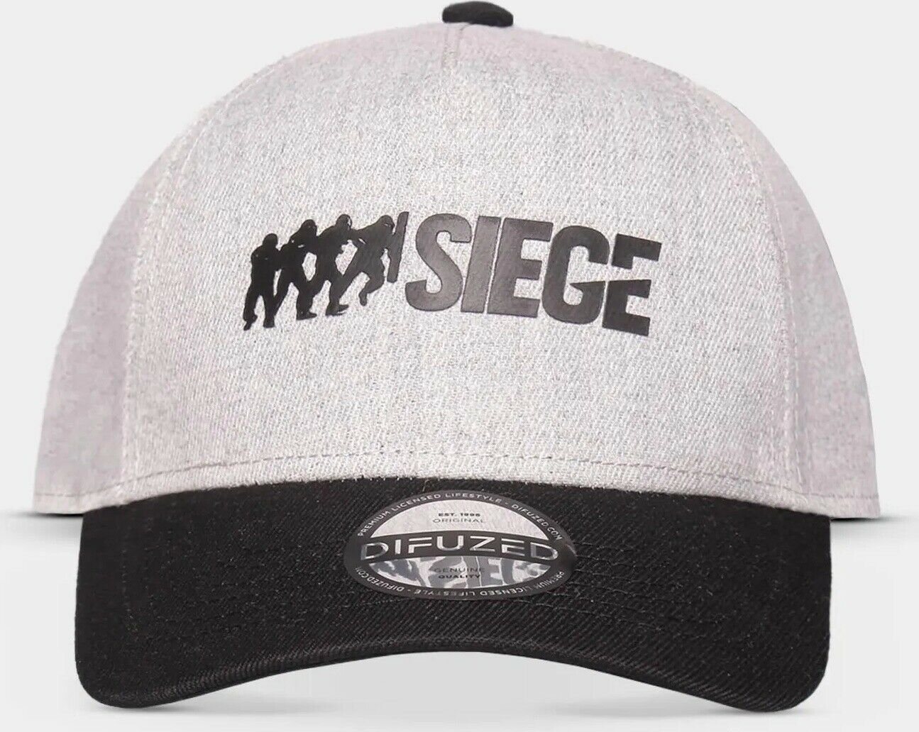 6 Siege Baseball Cap 6-Siege - Logo - Men's Adjustable Cap Grey Neu Top 6 Siege Baseball Cap 6-Siege - Logo - Men's Adjustable Cap Grey Neu Top von 6 Siege