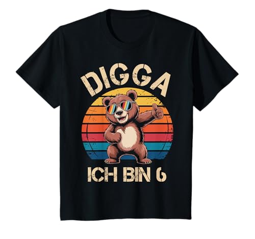 Kinder Geschenk 6. Geburtstag Junge Mädchen 6 Jahre Deko Lustiges T-Shirt Kinder Geschenk 6. Geburtstag Junge Mädchen 6 Jahre Deko Lustiges T-Shirt von 6. Geburtstag Geschenk Junge Geschenkidee