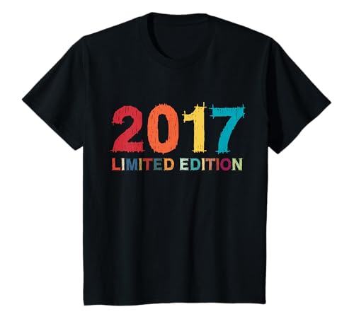 Kinder 7. Geburtstag Junge Mädchen 7 Jahre 2017 Lustig Geschenk T-Shirt von 7. Geburtstag Mädchen 7. Geburtstag Deko Junge