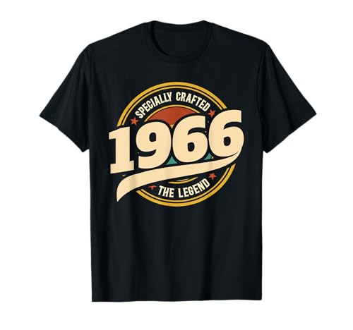 Vintage 60 Jahre Jahrgang 1966 Legende Geburtstag Männer T-Shirt von 60 Jahre Mann Geburtstag Jahrgang 1966 Ideen