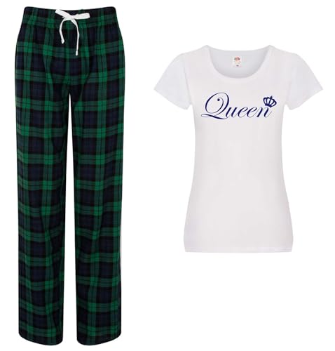 60 Second Makeover Limited Queen-Pyjama-Set, grün, Small-Medium von 60 Second Makeover Limited