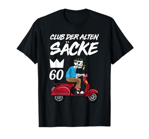 Club der alten Säcke 60 Geburtstag T-Shirt von 60. Geburtstag Geschenk für Männer zum Sechzigsten
