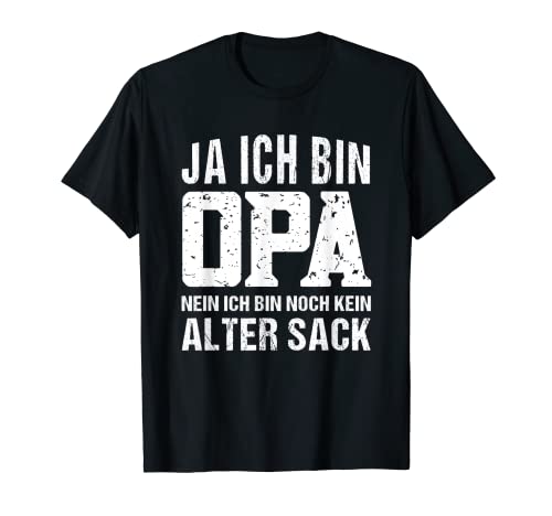 Ja ich bin Opa Rentner Männer Geschenk Geburtstag T-Shirt Ja ich bin Opa Rentner Männer Geschenk Geburtstag T-Shirt von 60. Geburtstag Party Geburtstagsgeschenk