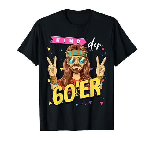 Kind der 60er Jahre Mann Kostüm T-Shirt von 60er Jahre Geschenke