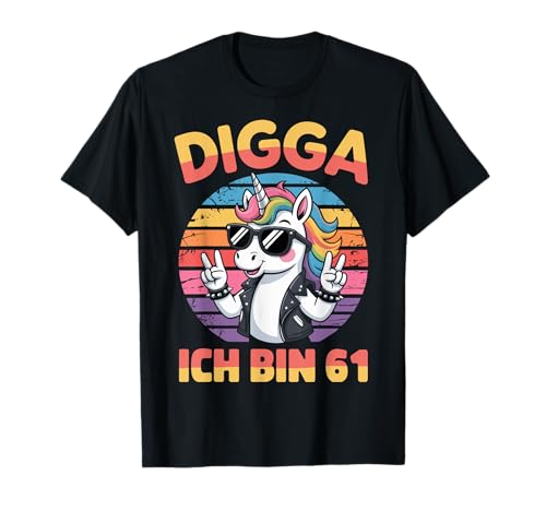 61. Geburtstag Frauen Geschenk Einhorn 61 Jahre Deko Lustig T-Shirt 61. Geburtstag Frauen Geschenk Einhorn 61 Jahre Deko Lustig T-Shirt von 61. Geburtstag Geschenk Junge Geschenkidee