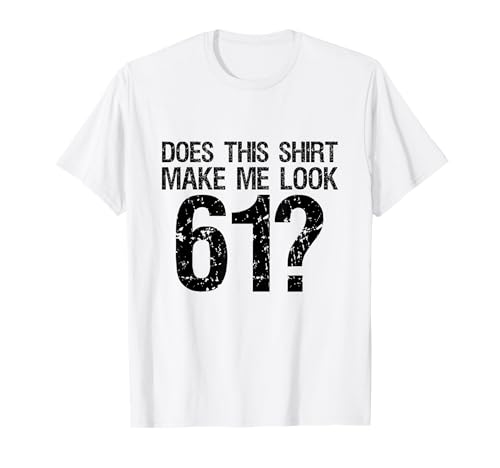 Vintage 61. Geburtstag Deko Geschenk Männer 61 Jahre Lustig T-Shirt Vintage 61. Geburtstag Deko Geschenk Männer 61 Jahre Lustig T-Shirt von 61. Geburtstag für Männer